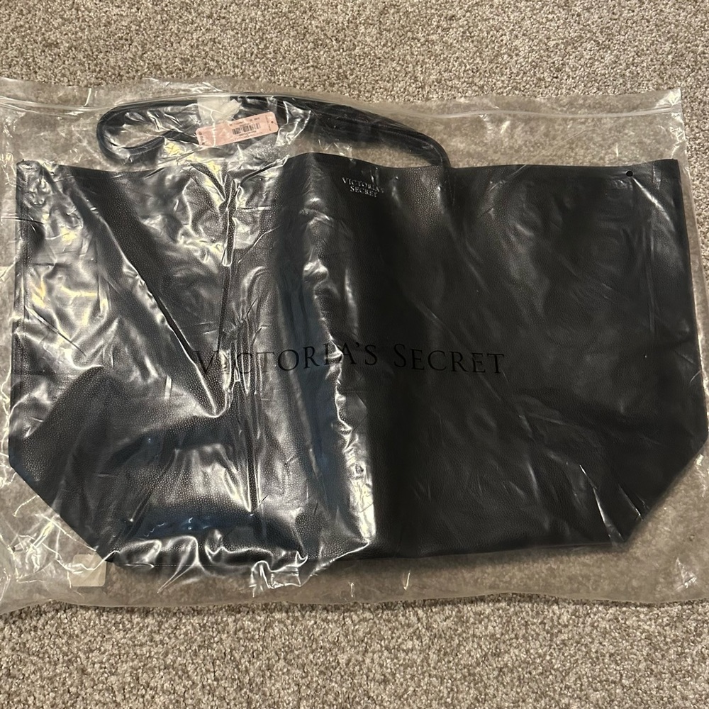 Victoria's Secret Sleek Black Carryall